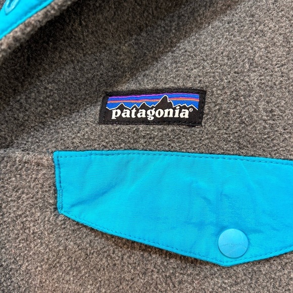 Patagonia Lightweight Synchilla Snap-T Fleece Pullover Women's Size S Gray Teal - Picture 4 of 9